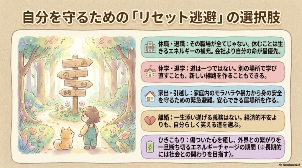 現実逃避　リセット