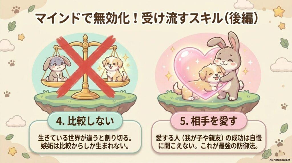 比較しない