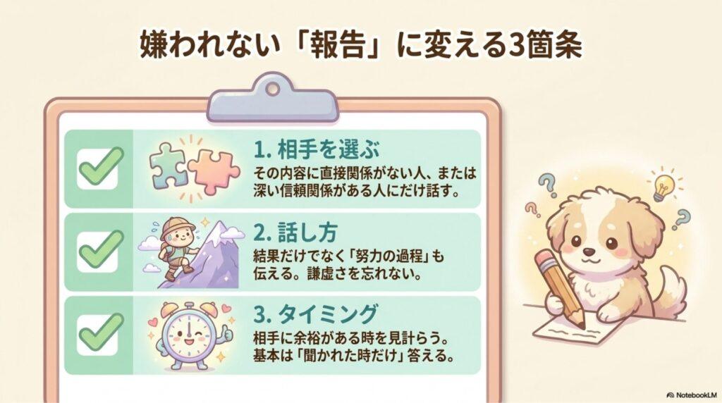 嫌われないコツ
