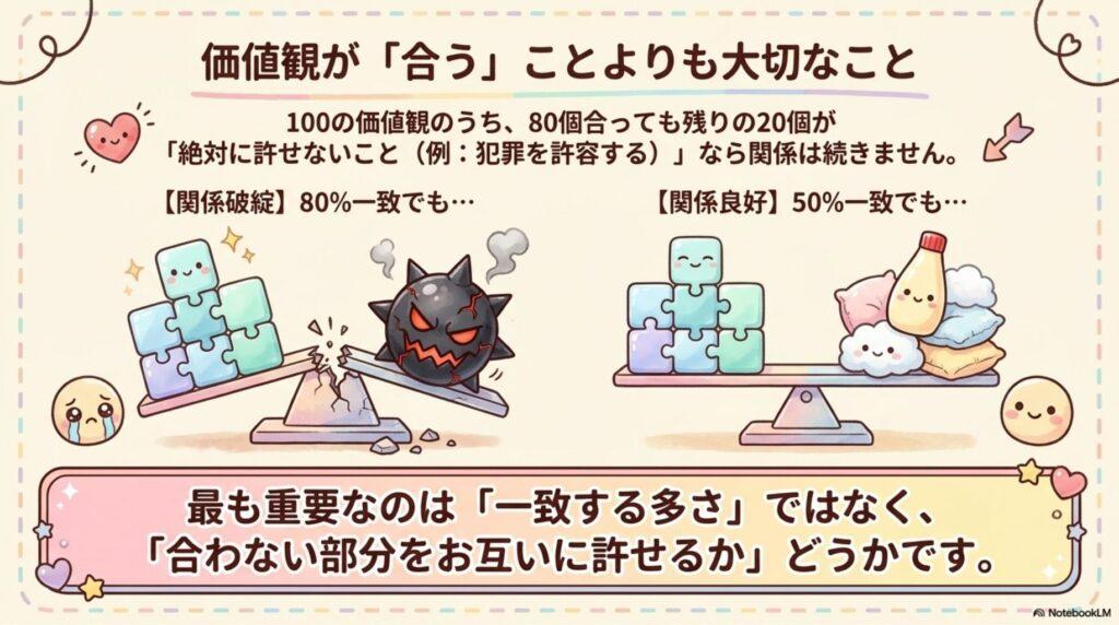 価値観の不一致