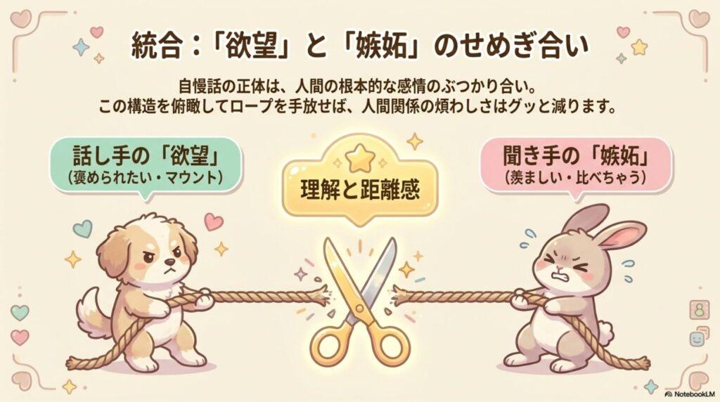 嫉妬してしまう