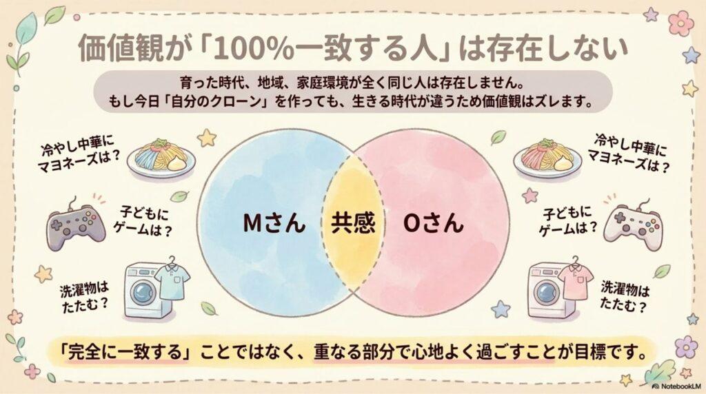 価値観が合わない
