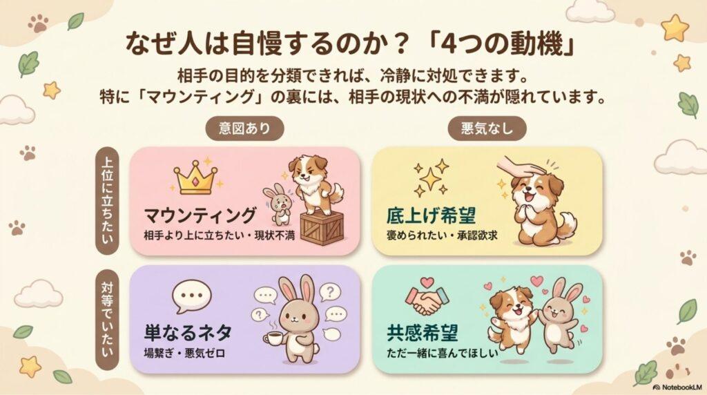 自慢話をする理由