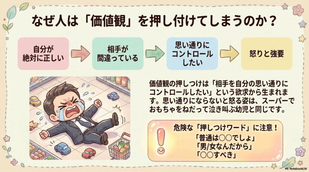 価値観の押し付け