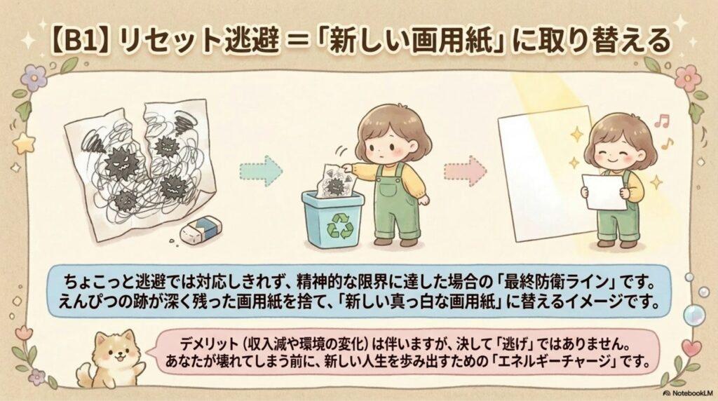 現実逃避　リセット